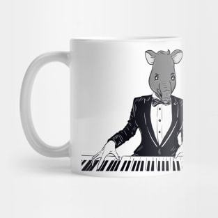 Pianist Who has been turned into a tapir Mug